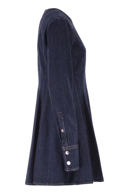 25FW 막스마라 스포츠막스 미디 원피스 2522226222600 001 BLUE - MAX MARA SPORTMAX FASHION