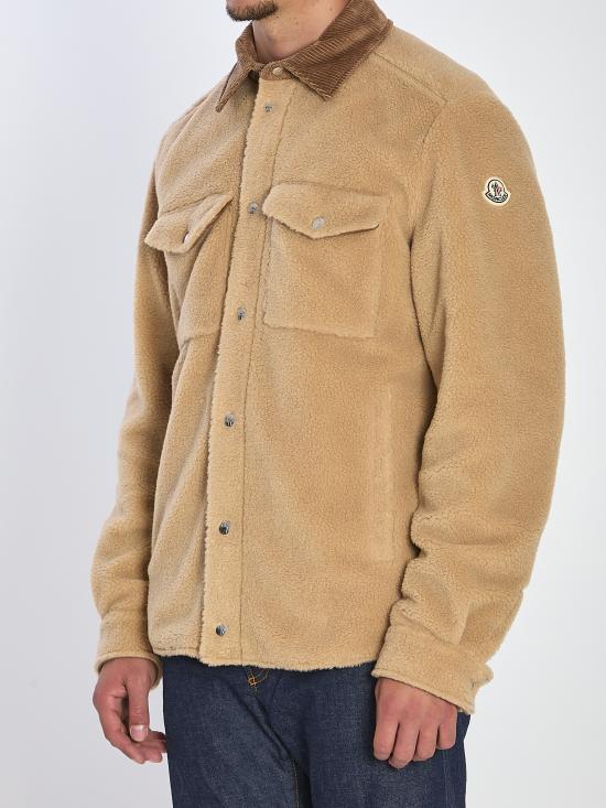 25FW 몽클레어 긴팔 셔츠 K20912F00025809BY 20U BEIGE - MONCLER