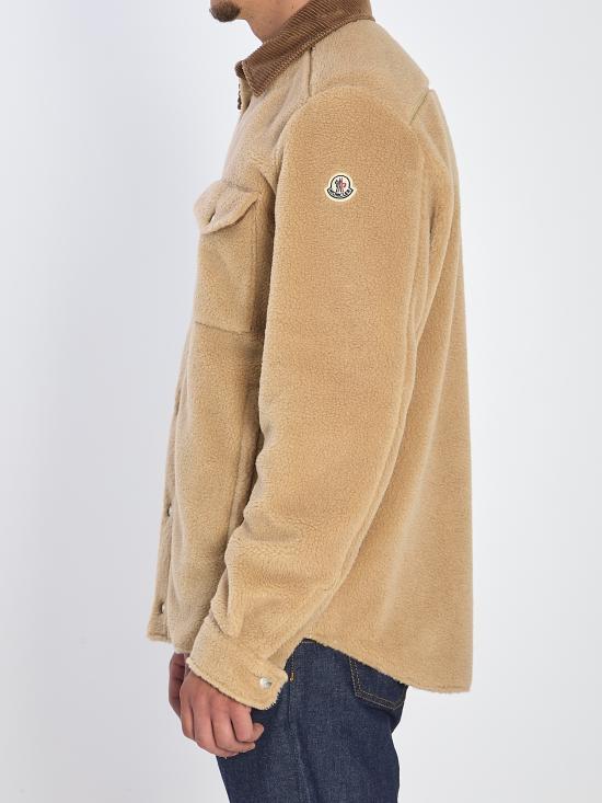 25FW 몽클레어 긴팔 셔츠 K20912F00025809BY 20U BEIGE - MONCLER