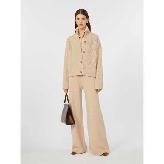 25FW 막스마라 스트레이트 팬츠 2521336012600 006 BEIGE - MAX MARA