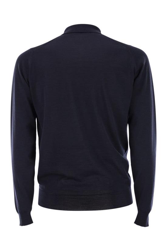 25FW 존스메들리 스웨터 BELPER MIDNIGHT BLUE - JOHN SMEDLEY