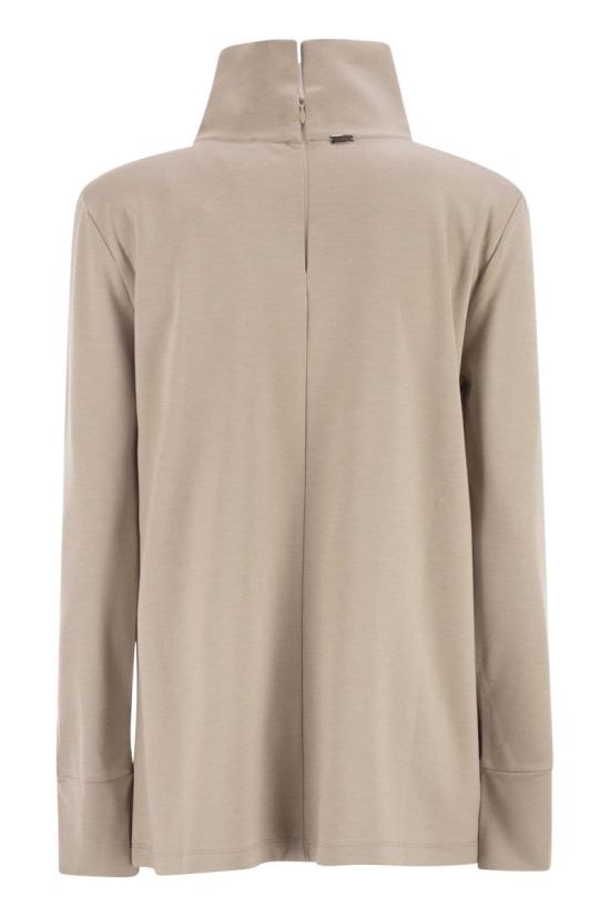 25FW 에르노 터틀넥 JL00010DR56017 1985 BEIGE - HERNO