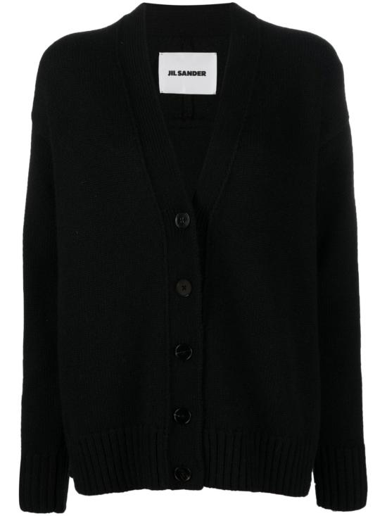 26SS 질샌더 스웨터 J02GP0038J13203 001 BLACK