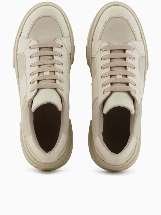 25FW 조르지오 아르마니 스니커즈 X2X172XN152 A645 NUDE NEUTRALS - GIORGIO ARMANI