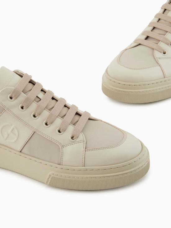 25FW 조르지오 아르마니 스니커즈 X2X172XN152 A645 NUDE NEUTRALS - GIORGIO ARMANI