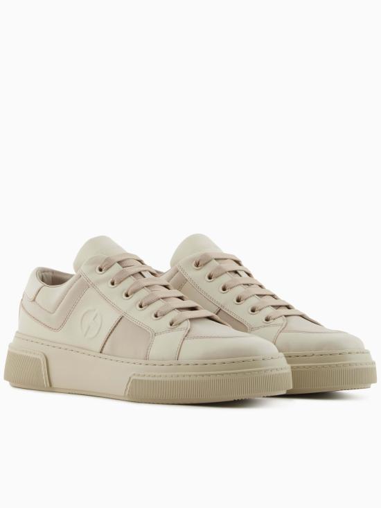 25FW 조르지오 아르마니 스니커즈 X2X172XN152 A645 NUDE NEUTRALS - GIORGIO ARMANI