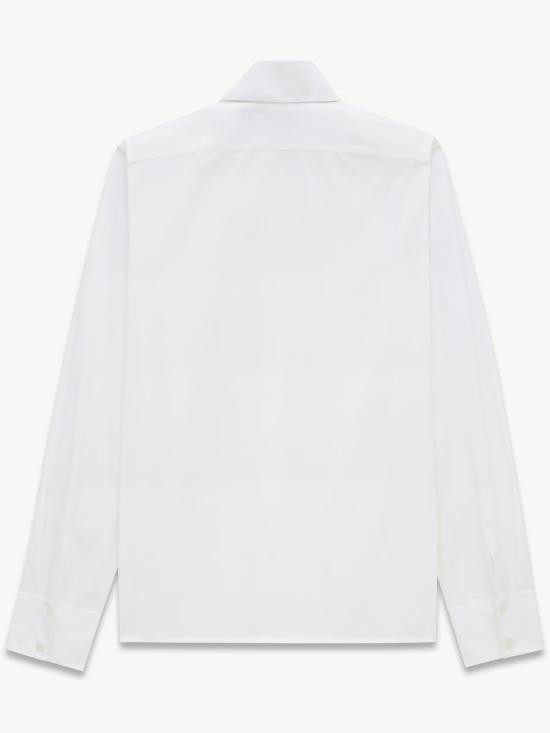 25FW 생로랑 긴팔 셔츠 793321Y1H48 9000 WHITE - SAINT LAURENT