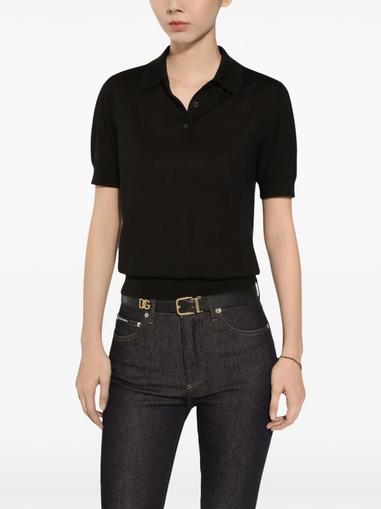 25FW 돌체앤가바나 레귤러 벨트 BE1351AQ420 80999 BLACK - DOLCE & GABBANA