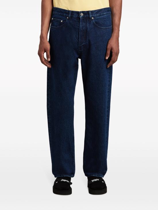 25SS 팜앤젤스 스트레이트 팬츠 PMYA040S24DEN002 4903 BLUE - PALM ANGELS