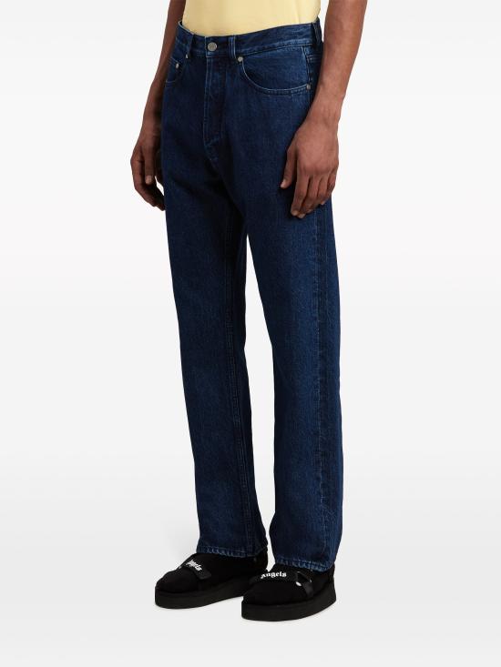 25SS 팜앤젤스 스트레이트 팬츠 PMYA040S24DEN002 4903 BLUE - PALM ANGELS