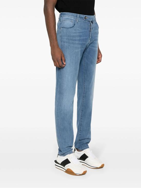 25SS 인코텍스 스트레이트 팬츠 BDPX0001SLIML00517W3 GENJC BLUE - INCOTEX