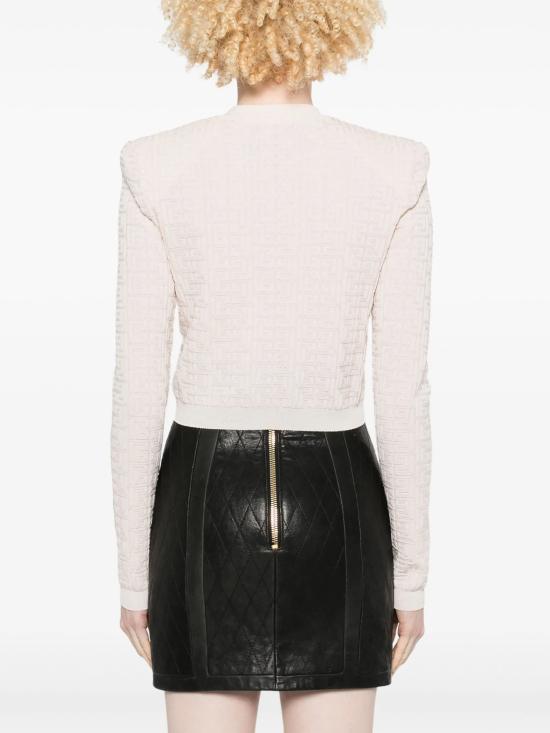 25FW 발망 가디건 EF1KL196KI02 GUS NUDE NEUTRALS - BALMAIN