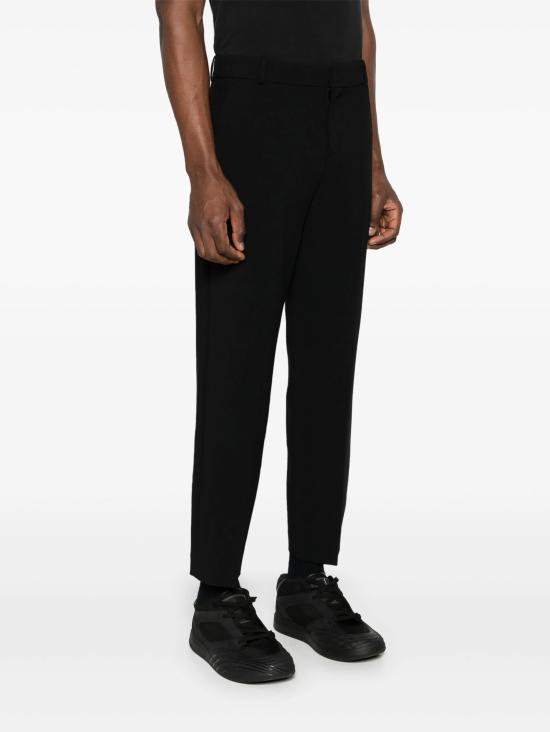26SS 발망 스트레이트 팬츠 DH1PM037VD59 OPA BLACK - BALMAIN