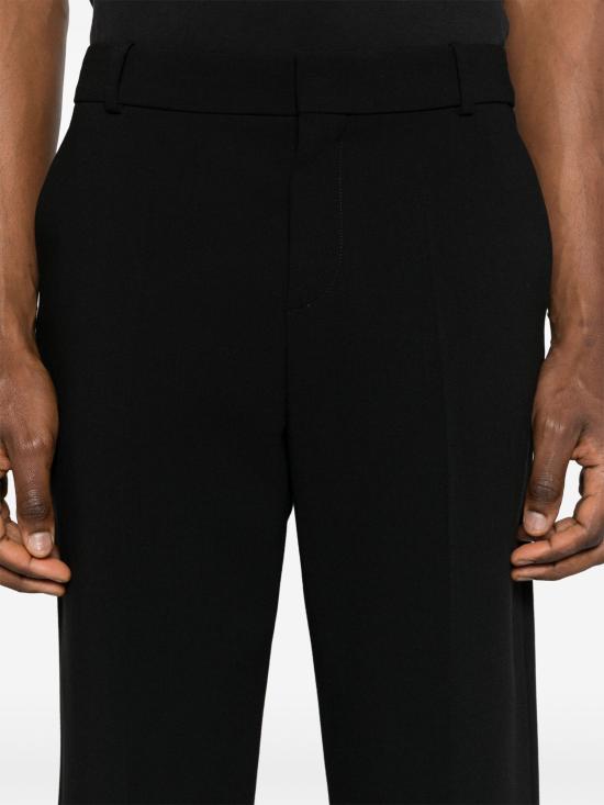 26SS 발망 스트레이트 팬츠 DH1PM037VD59 OPA BLACK - BALMAIN