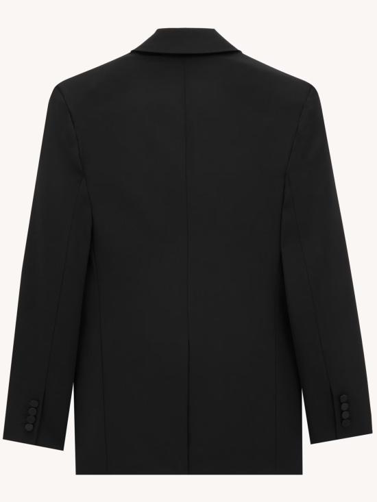 25SS 생로랑 자켓 821985Y512W 1000 BLACK - SAINT LAURENT