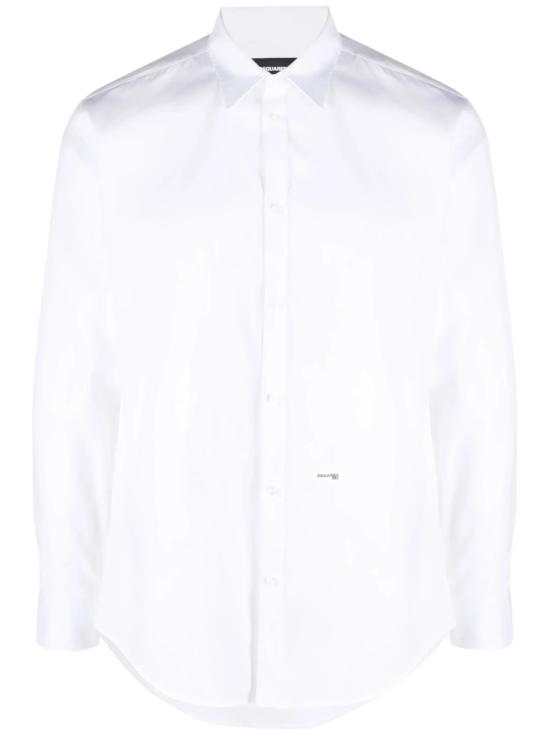 25FW 디스퀘어드2 긴팔 셔츠 S74DM0659S44131 100 WHITE
