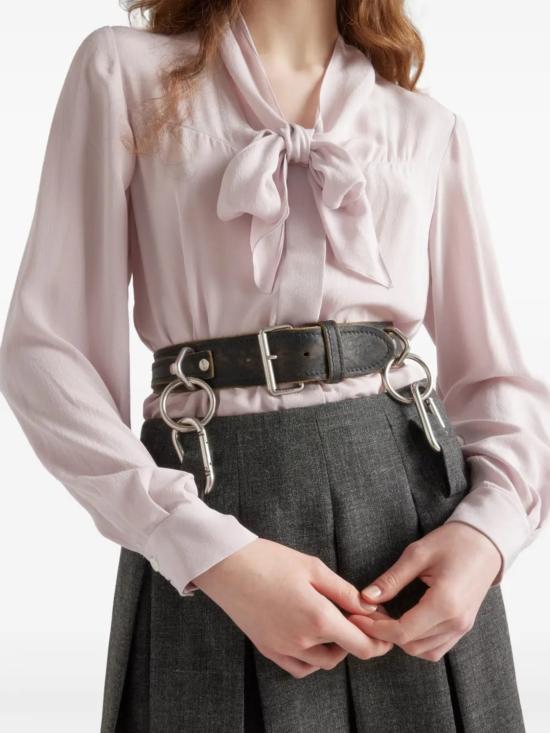 25FW 프라다 반팔 티셔츠 P424I167C F0014 PINK PURPLE - PRADA