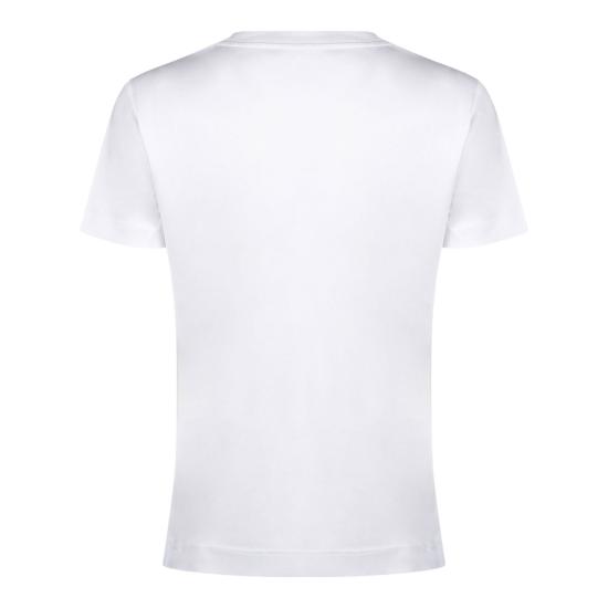 25FW 돌체앤가바나 반팔 티셔츠 F8T00ZGDB5U W0800 WHITE - DOLCE & GABBANA