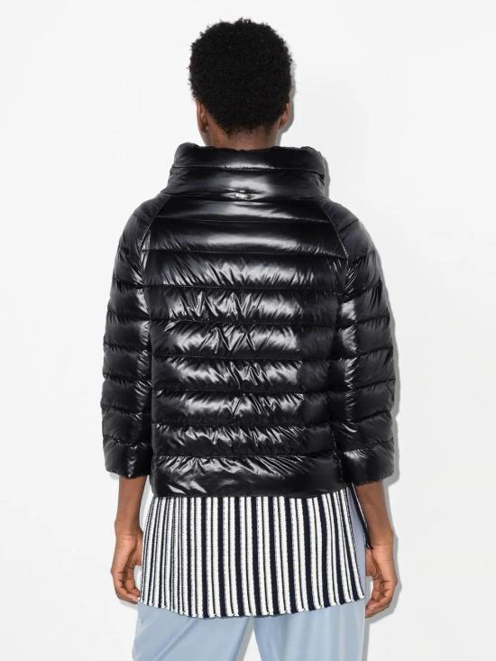 26FW 에르노 소피아 레귤러 핏 케이프 다운 자켓 PI0046DIC12017Z 9300 BLACK - HERNO