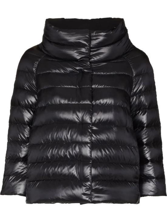 26FW 에르노 소피아 레귤러 핏 케이프 다운 자켓 PI0046DIC12017Z 9300 BLACK
