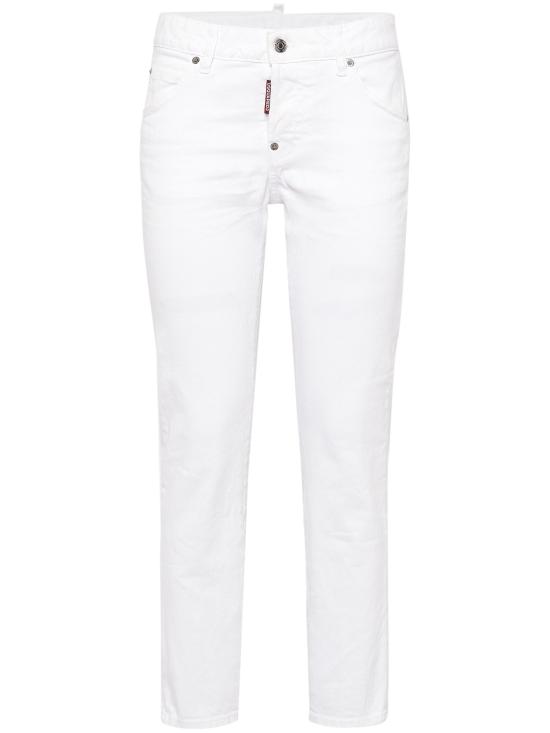 25FW 디스퀘어드2 스트레이트 팬츠 S75LB0938S39781 100 WHITE