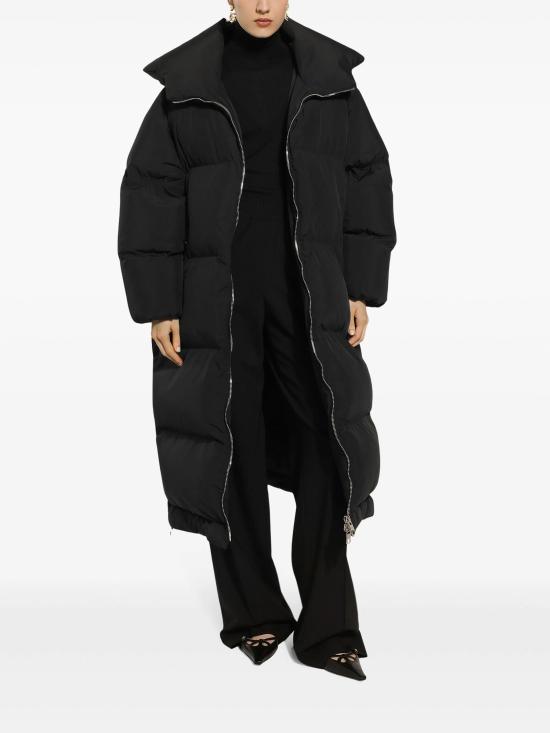 25FW 돌체앤가바나 스트레이트 팬츠 FTC6ZTFUBAJ N0000 BLACK - DOLCE & GABBANA