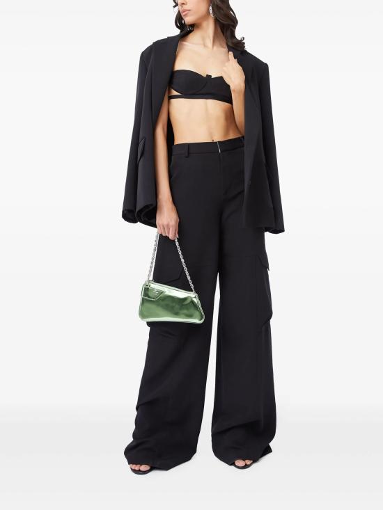  지씨디에스 스트레이트 팬츠 A1OW2903TA4 99 BLACK - GCDS