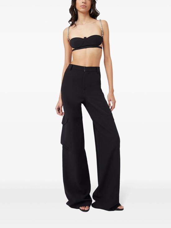  지씨디에스 스트레이트 팬츠 A1OW2903TA4 99 BLACK - GCDS