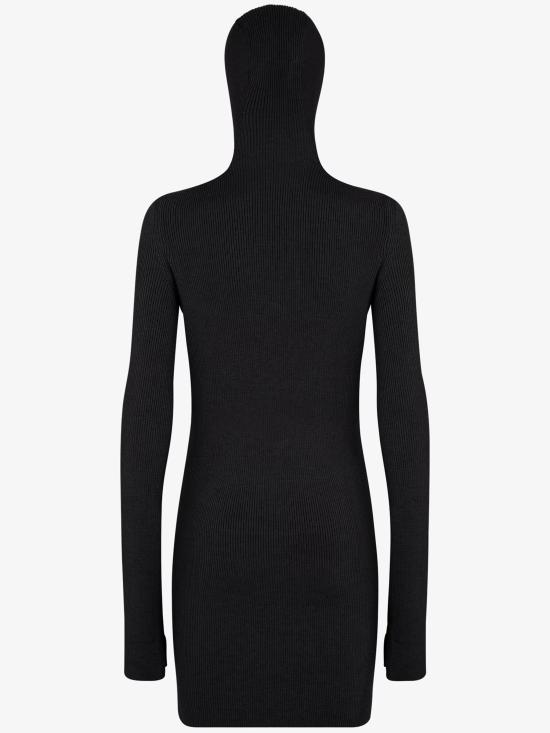 24FW 펜디 미디 원피스 FZDC60ASJK F0GME BLACK - FENDI