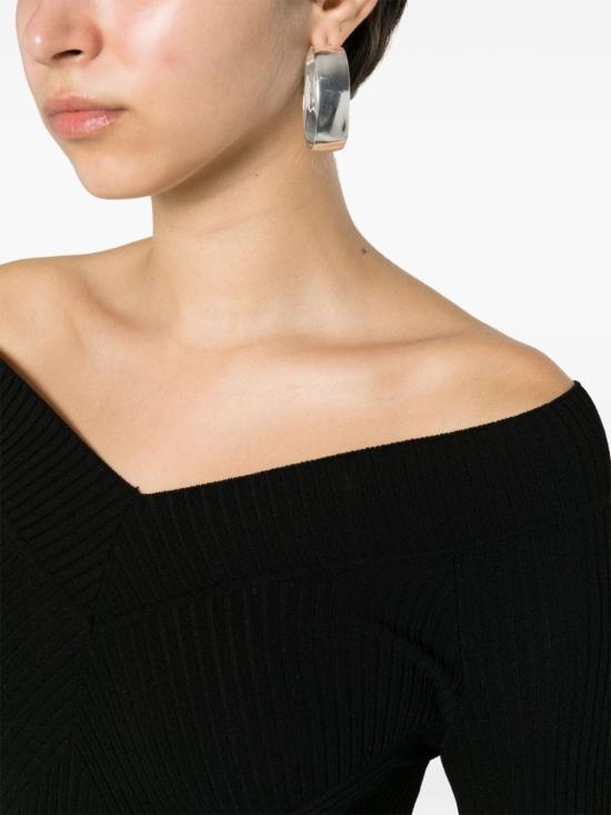  알베르타 페레티 미디 원피스 A04861602 0555 BLACK - ALBERTA FERRETTI