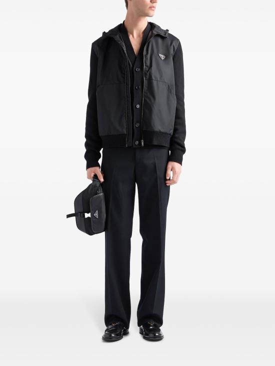 26SS 프라다 스웨터 UMG37016AM F0002 BLACK - PRADA