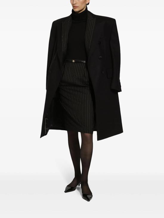 25FW 돌체앤가바나 터틀넥 FXW20TJAWYQ N0000 BLACK - DOLCE & GABBANA