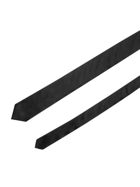 25FW 돌체앤가바나 넥타이 GT149EFJ1JY N0000 BLACK - DOLCE & GABBANA