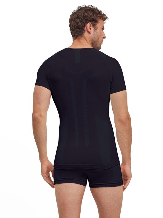 26SS 팔케 반팔 티셔츠 39662 3000 BLACK - FALKE