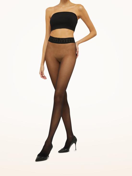 26FW 월포드 팬티 18076 7005 BLACK - WOLFORD