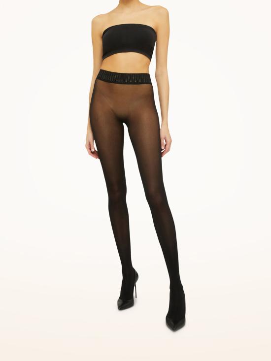 26FW 월포드 팬티 10788 7005 BLACK - WOLFORD