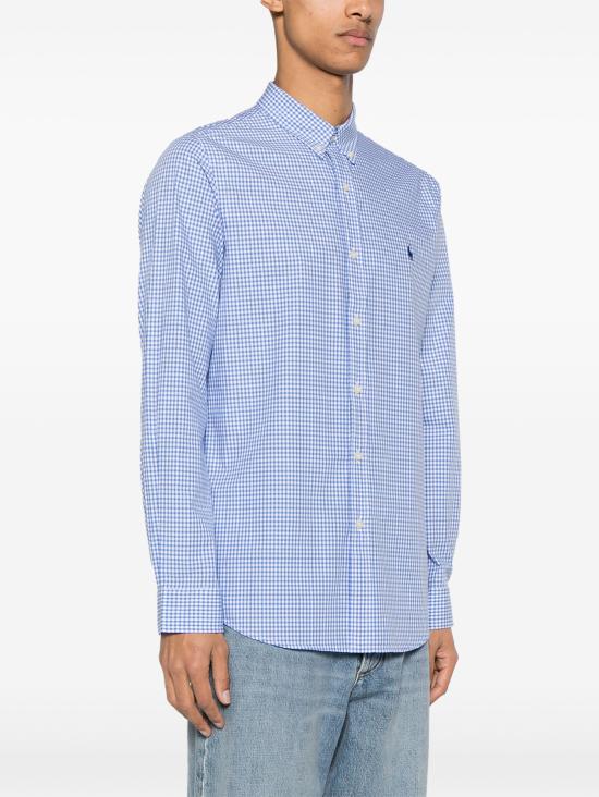 25FW 폴로 랄프로렌 긴팔 셔츠 710928254 004 BLUE - POLO RALPH LAUREN