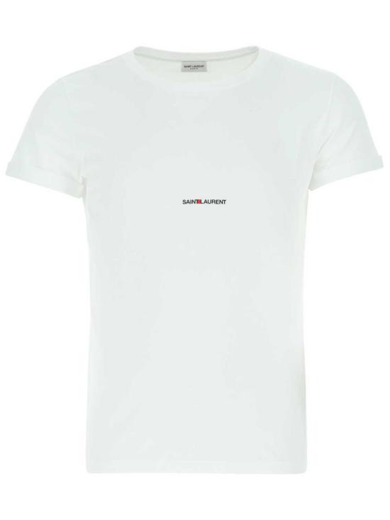 26SS 생로랑 리브 고쉬 티셔츠 464572YB2DQ 9000 WHITE