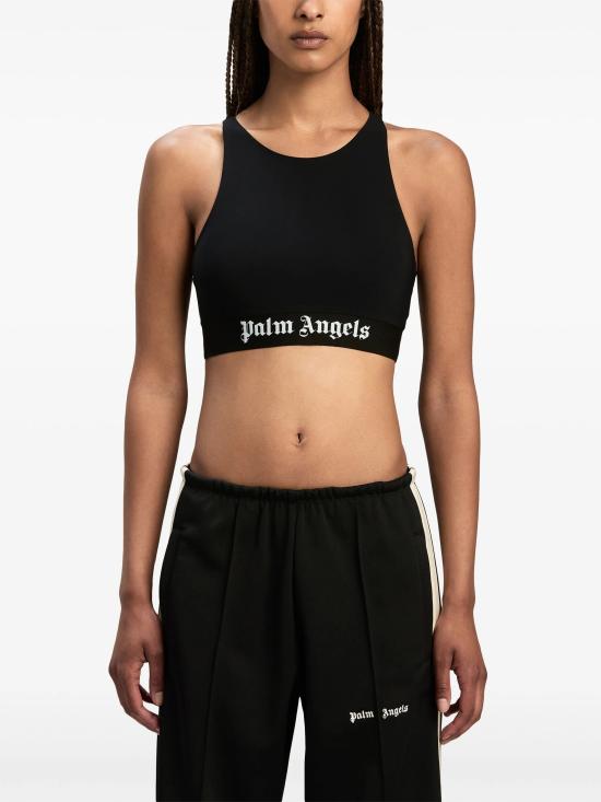 25FW 팜앤젤스 반팔 티셔츠 PWVO024C99FAB001 1001 BLACK - PALM ANGELS