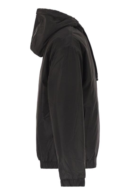 25FW 무스너클 후드 티셔츠 M35MS602 292 BLACK - MOOSE KNUCKLES