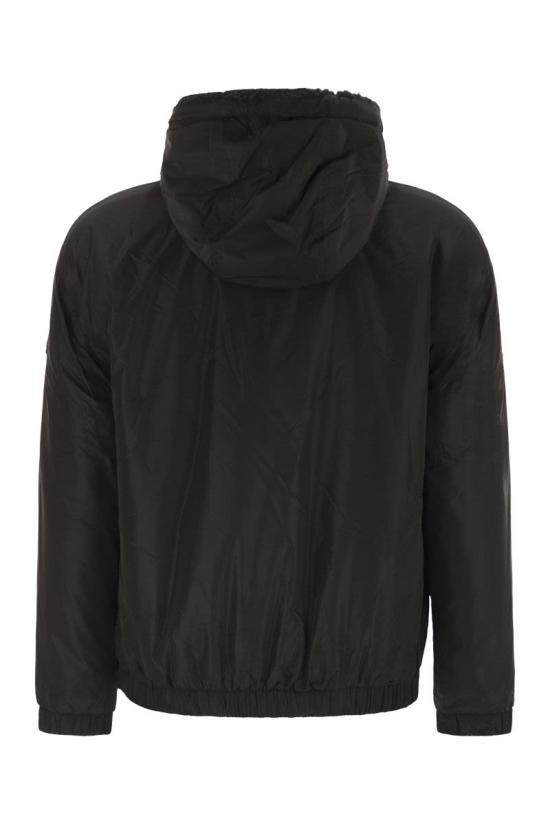 25FW 무스너클 후드 티셔츠 M35MS602 292 BLACK - MOOSE KNUCKLES