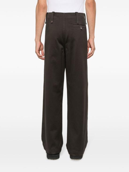  버버리 스트레이트 팬츠 8076645 B7326 BROWN - BURBERRY