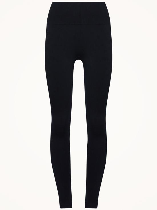 26FW 월포드 스트레이트 팬츠 16021 7005 BLACK - WOLFORD