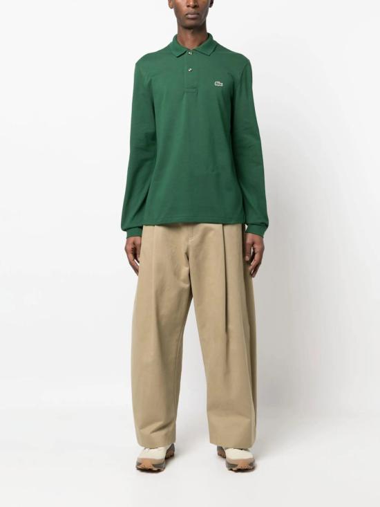 26SS 라코스테 클래식 롱슬리브 폴로 셔츠 L1312 132 GREEN - LACOSTE