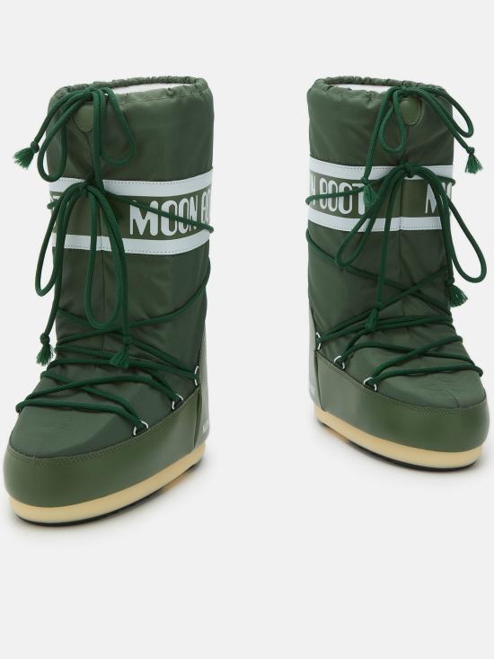 26FW 문부츠 아이콘 나일론 부츠 80D1400440UNISEX G016 GREEN - MOON BOOT