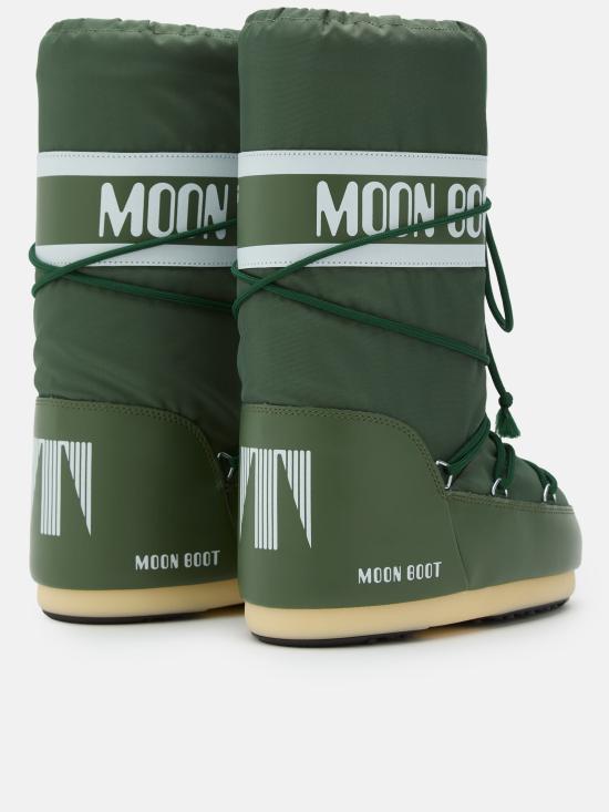 26FW 문부츠 아이콘 나일론 부츠 80D1400440UNISEX G016 GREEN - MOON BOOT