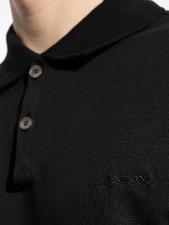 25FW 랑방 반팔 티셔츠 RMPL0023J165P25 10 BLACK - LANVIN