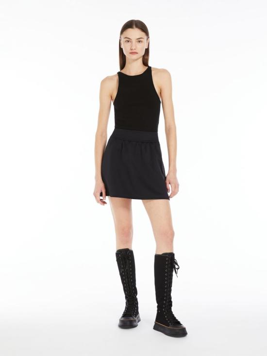  막스마라 반팔 티셔츠 2411361071600 008 BLACK - MAX MARA