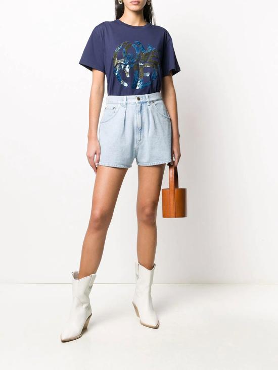  알베르타 페레티 반팔 티셔츠 UJ07031672 1290 BLUE - ALBERTA FERRETTI