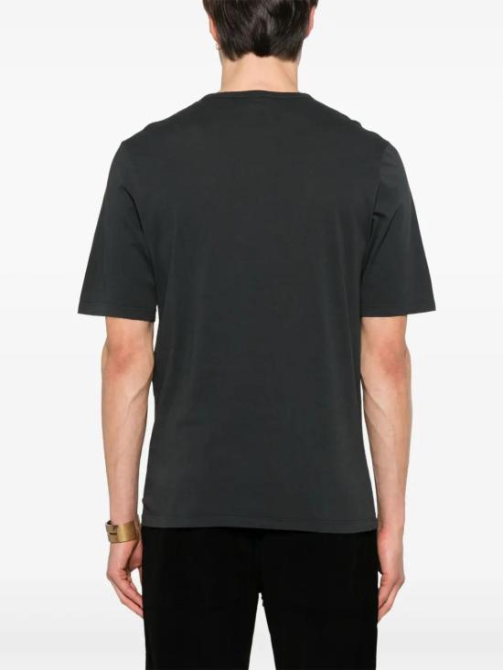 26FW 생로랑 반팔 티셔츠 818535YBHD2 1025 BLACK - SAINT LAURENT